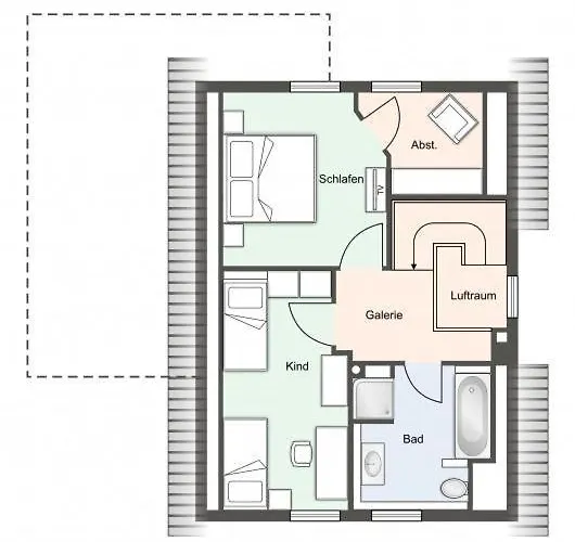 Hébergement de vacances Westwind Einzelhaus Westwind Brösum